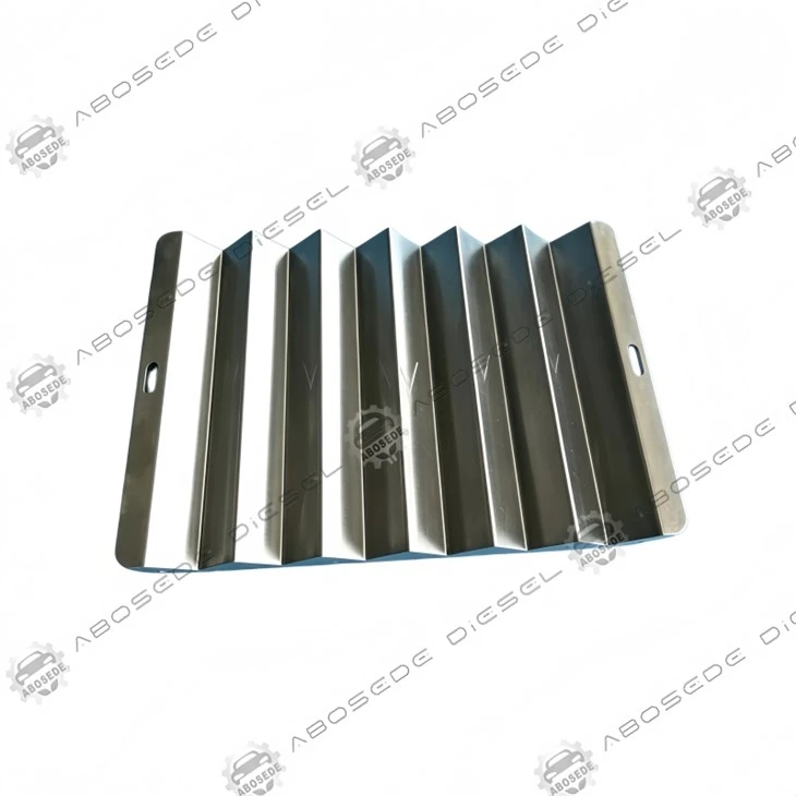 Baki Bergelombang Injektor Stainless Steel|Matriks Slot Anti-Statis Dengan-Sistem Identifikasi Berkode Warna